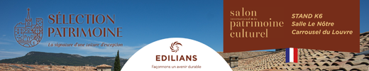 Edilians Bandeau Salon Patrimoine